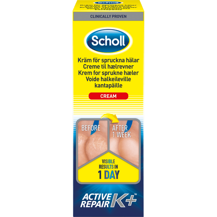 Kroppsbutiken Fotkräm SCHOLL AKTIV K+ KRÄM 60ML