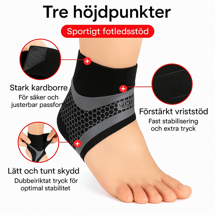 Kroppsbutiken Fotledsstöd Fotledsstöd för stabilisering