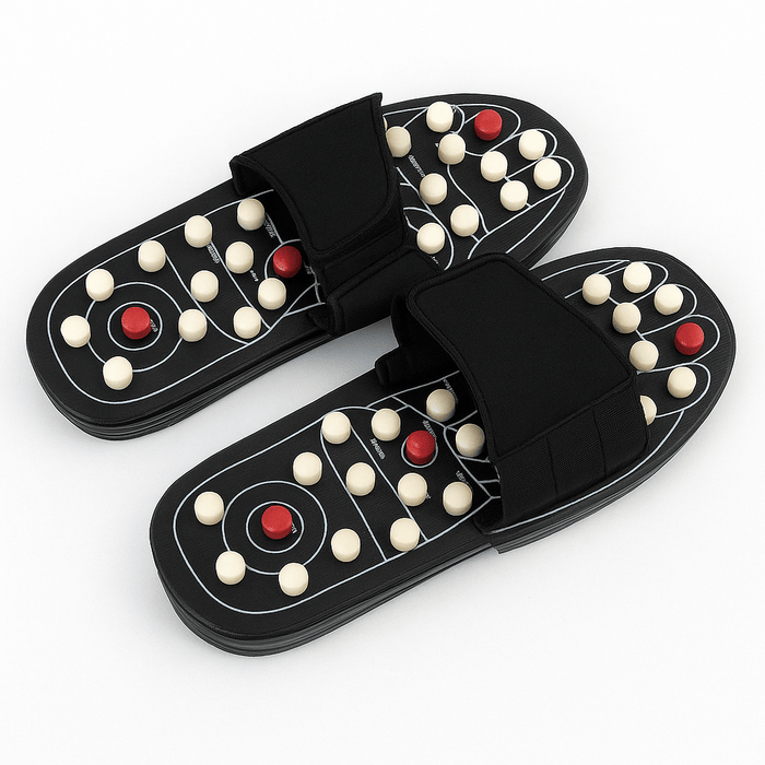 Kroppsbutiken Fotmassage Massagetofflor med zonterapi