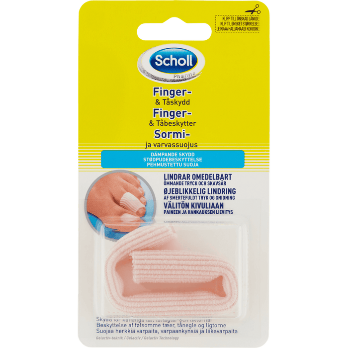 Kroppsbutiken Fotplåster Scholl finger- och tåskydd