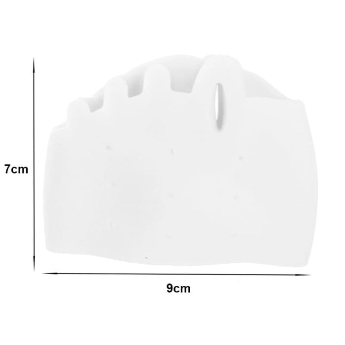 Kroppsbutiken Fotstöd Vit Tåsepererare i Gel (2st)