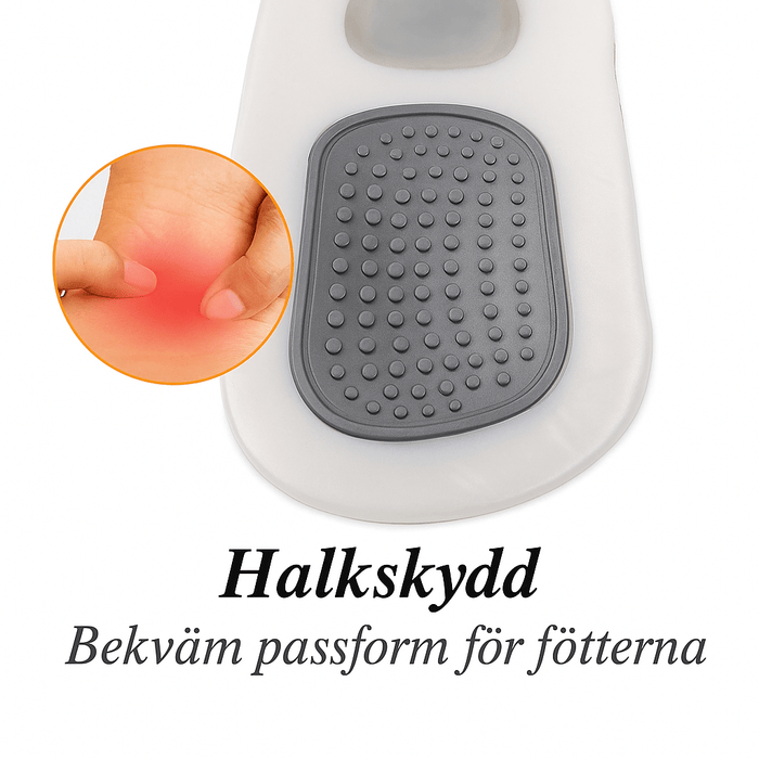 Kroppsbutiken Hålfotsinlägg Hålfotsstöd för pronationsbalans (x4)