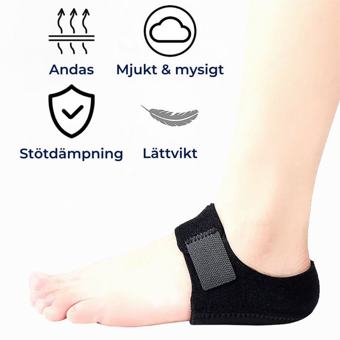 Kroppsbutiken Hälkuddar Hälsporre inlägg (1 par)