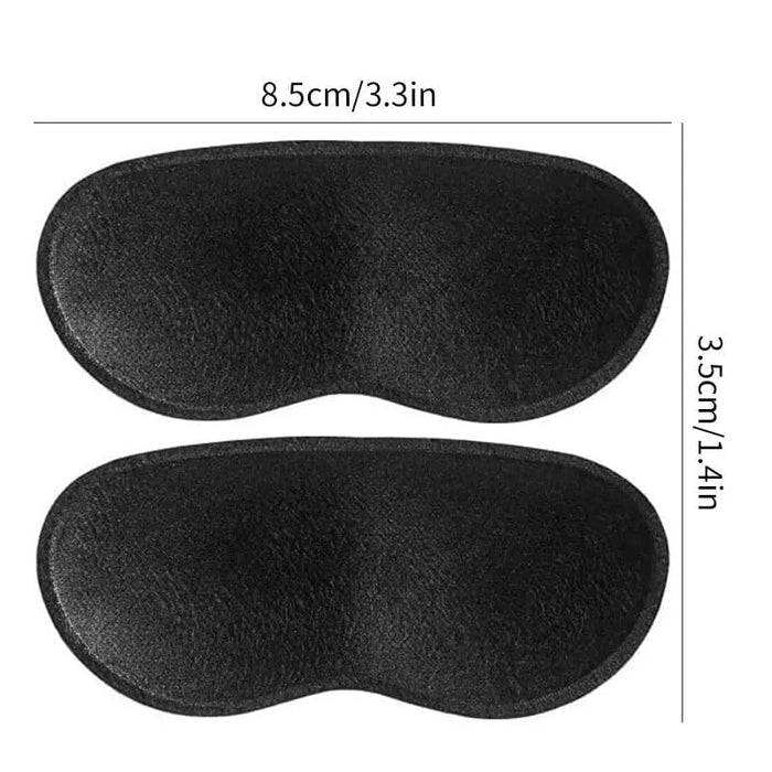 Kroppsbutiken Hälkuddar med mjuk dämpning – Självhäftande skydd (1 par)