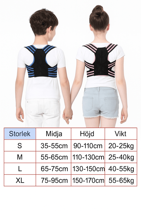 Kroppsbutiken Hållning Hållningsväst barn