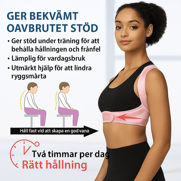 Kroppsbutiken Hållning Komfort avlastning