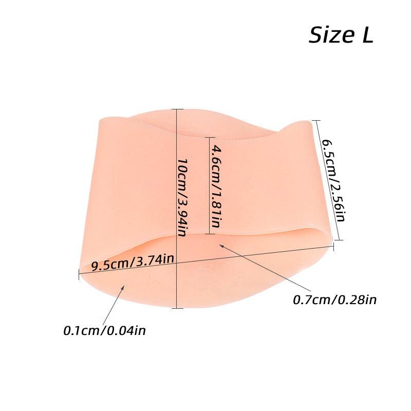 Kroppsbutiken Halvfotsstöd Halvfotsstöd - Silikonstrumpa för stöd och lindring