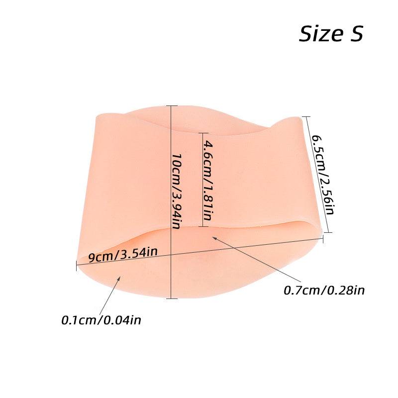 Kroppsbutiken Halvfotsstöd Halvfotsstöd - Silikonstrumpa för stöd och lindring