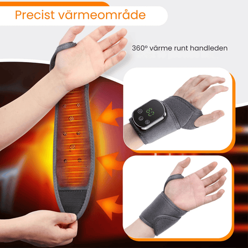 Kroppsbutiken Handledsstöd Handledsmassager med värme & vibration