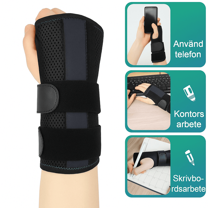 Kroppsbutiken Handledsstöd Handledsstöd för Karpaltunnelsyndrom