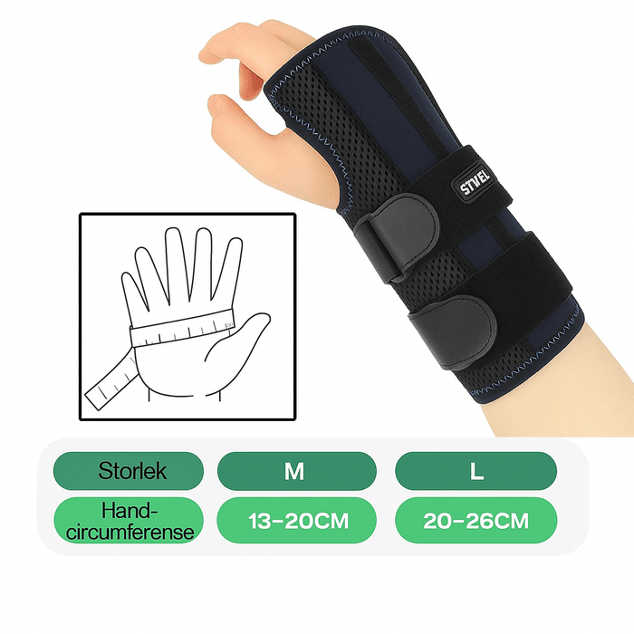 Kroppsbutiken Handledsstöd Handledsstöd för Karpaltunnelsyndrom
