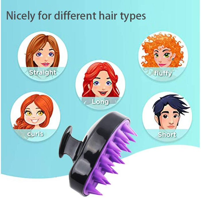 Kroppsbutiken Hårmassage Massageborste för hårbotten