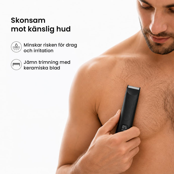 Kroppsbutiken Hårtrimmer Kroppshårstrimmer med keramiska blad