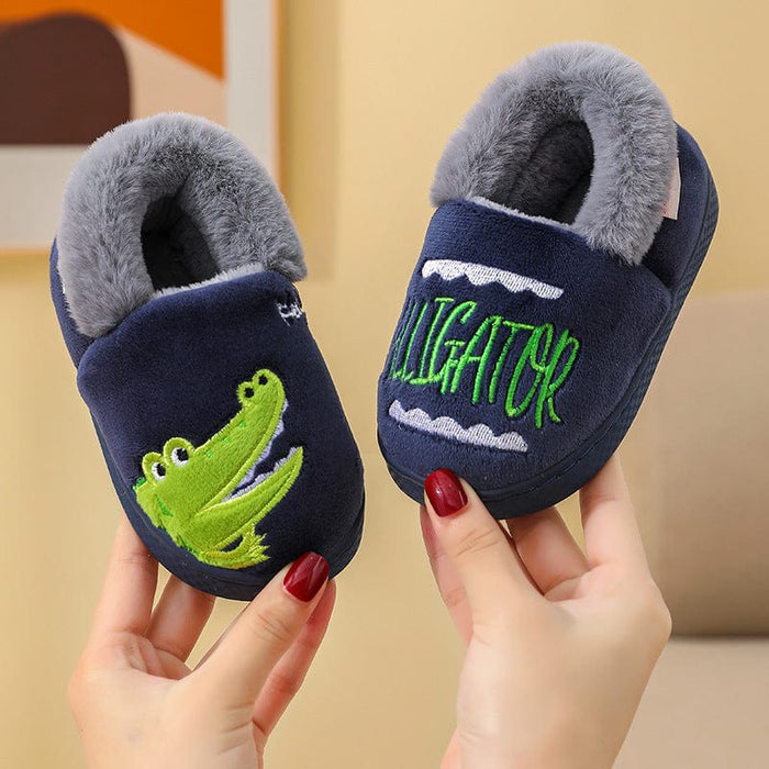 Kroppsbutiken Innetofflor Fodrade barn tofflor