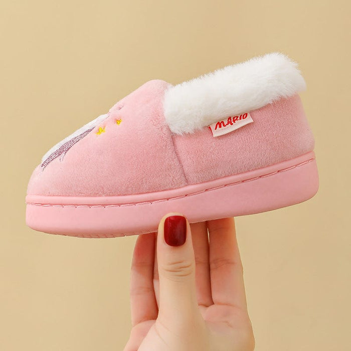 Kroppsbutiken Innetofflor Fodrade barn tofflor