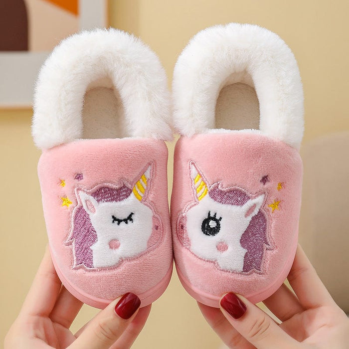 Kroppsbutiken Innetofflor Fodrade barn tofflor