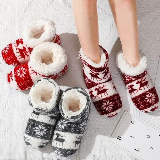 Kroppsbutiken Innetofflor Innetofflor med älgmotiv