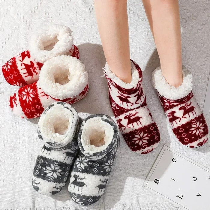 Kroppsbutiken Innetofflor Innetofflor med älgmotiv