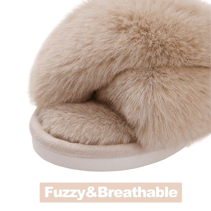 Kroppsbutiken Innetofflor Vintertofflor fluffy