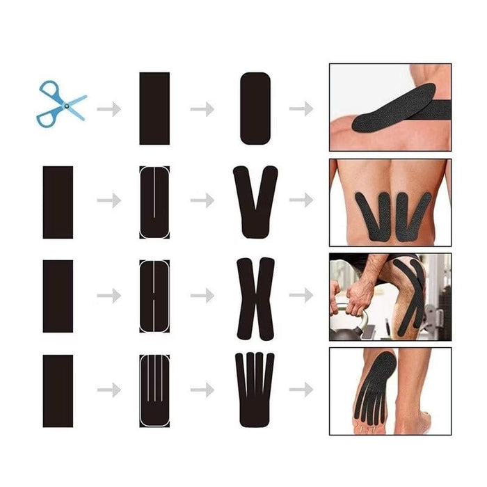 Kroppsbutiken Kinesiologitejp Kinesiotejp (5 meter)