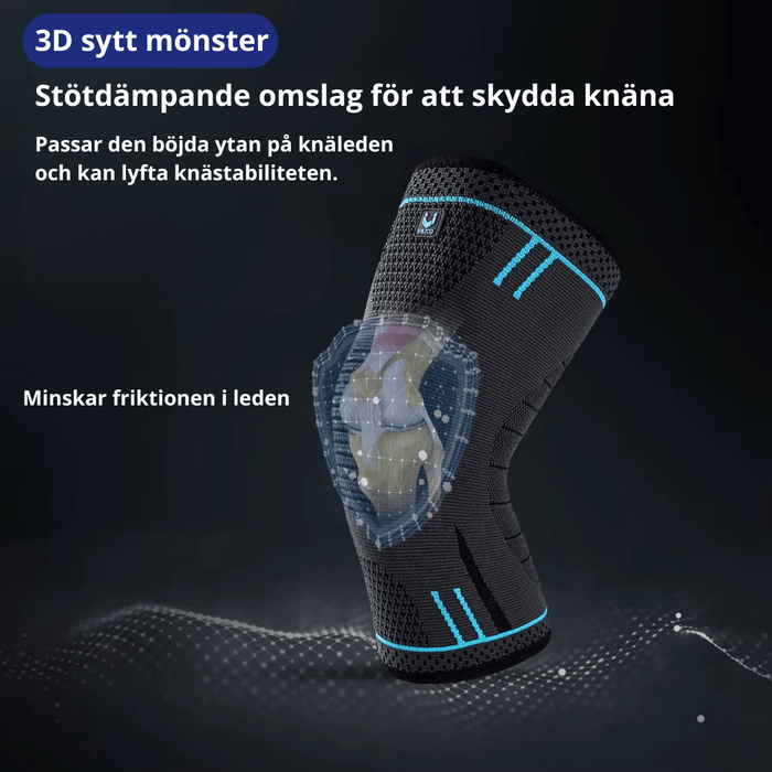 Kroppsbutiken Knäskydd Knäskydd med kompression