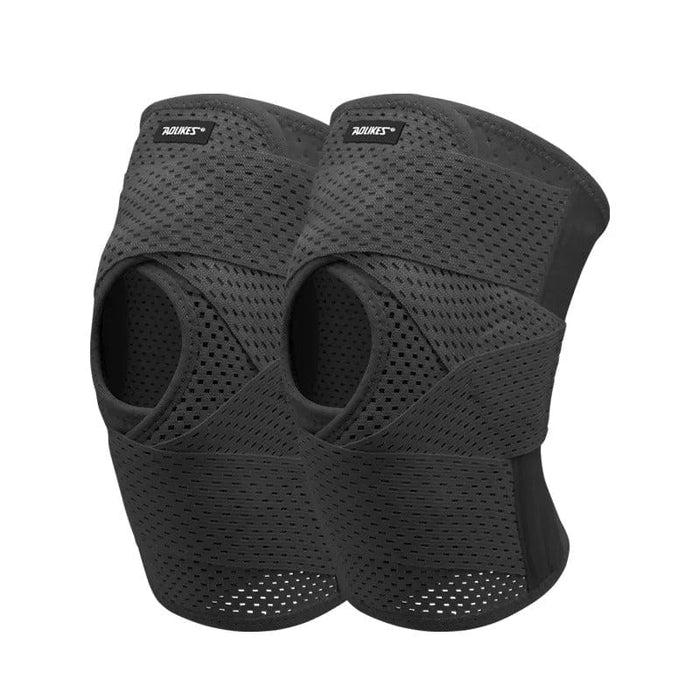 Kroppsbutiken Knäskydd Knästöd med dubbla spänne