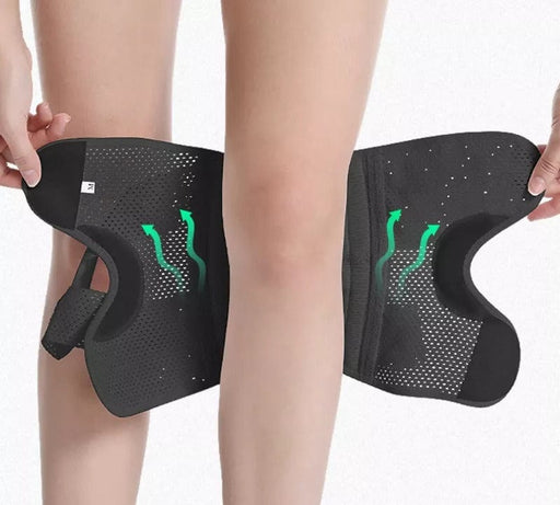 Kroppsbutiken Knäskydd Knästöd med dubbla spänne