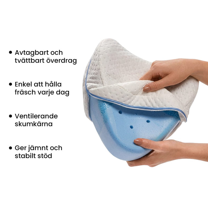 Kroppsbutiken Knästöd Knäkudde (memory foam)