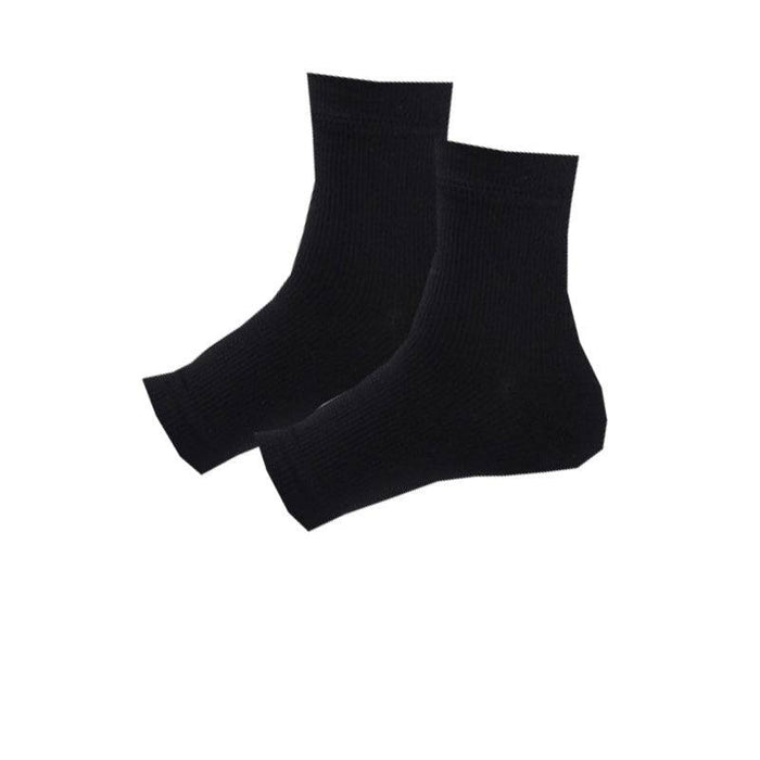 Kroppsbutiken kompressionsstrumpor S-M (36-41) / Hel Svart Kompressionsstrumpor för blodcirkulation