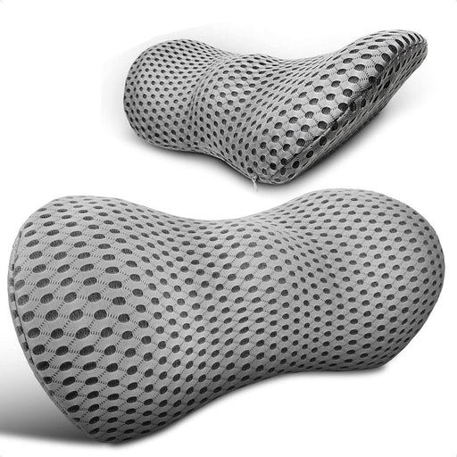 Kroppsbutiken Ländryggskudde Grå Ländryggskudde (minnesskum)