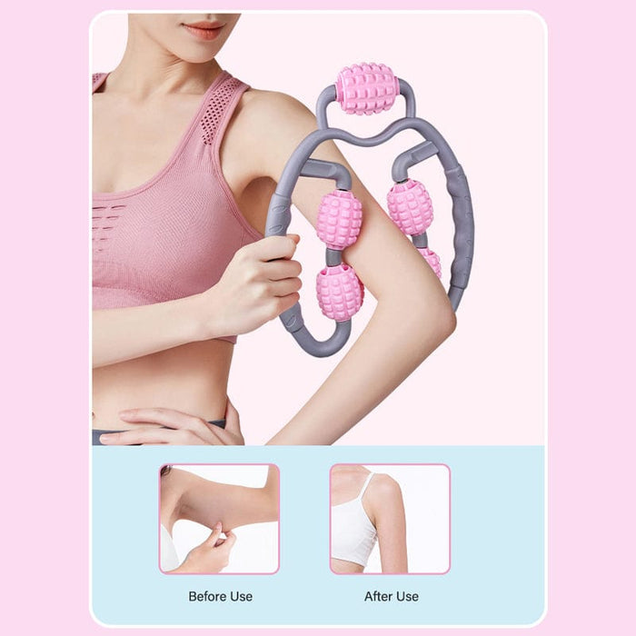 Kroppsbutiken Massage Grå/blå Multi massageroller