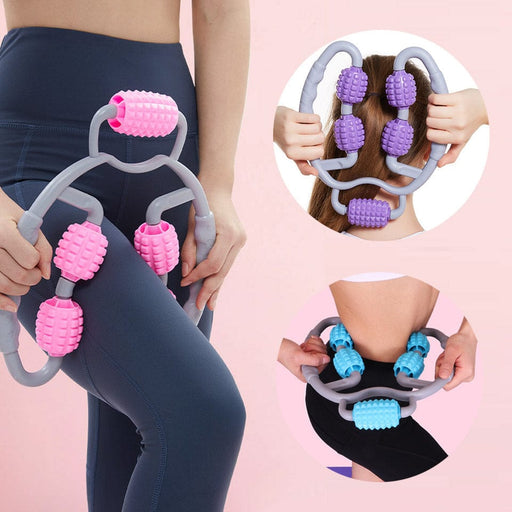 Kroppsbutiken Massage Grå/blå Multi massageroller