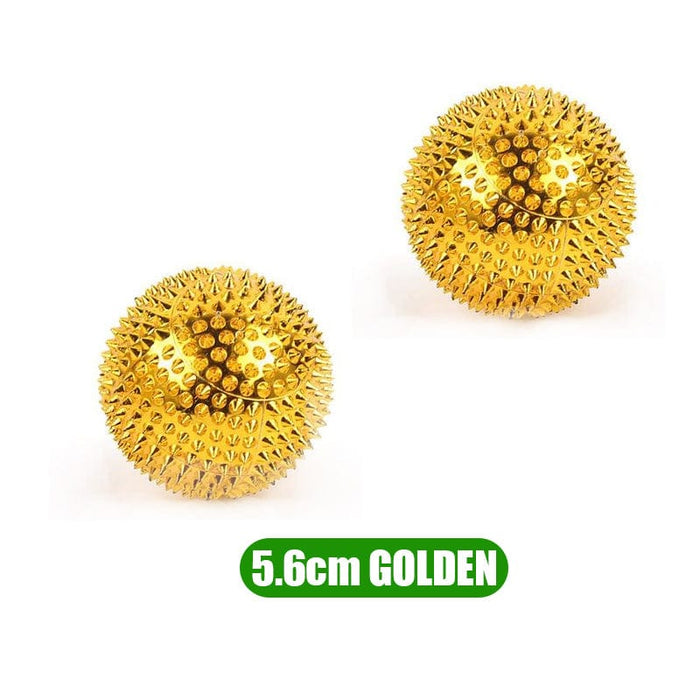 Kroppsbutiken Massage Guld (5.6cm) Massageboll med magnetterapi
