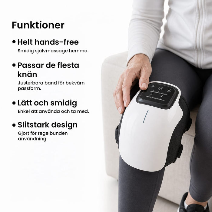 Kroppsbutiken Massage Knämassager värme och vibration