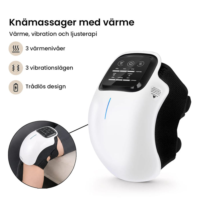 Kroppsbutiken Massage Knämassager värme och vibration
