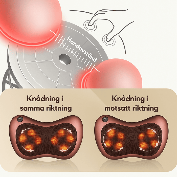 Kroppsbutiken Massage Massagekudde med magnetterapi