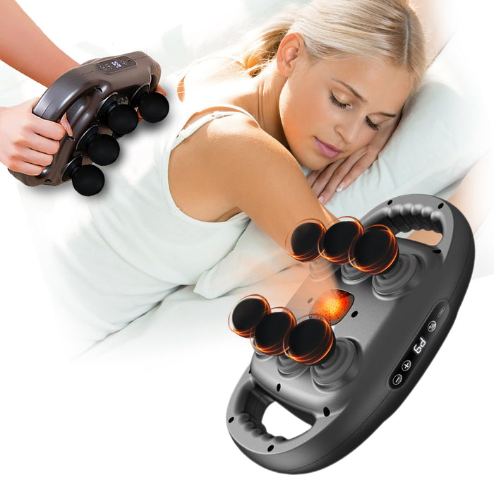 Kroppsbutiken Massage Massagepistol MAX (6-huvuden)