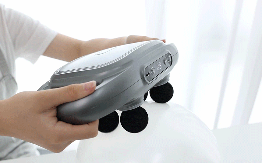 Kroppsbutiken Massage Massagepistol MAX (6-huvuden)