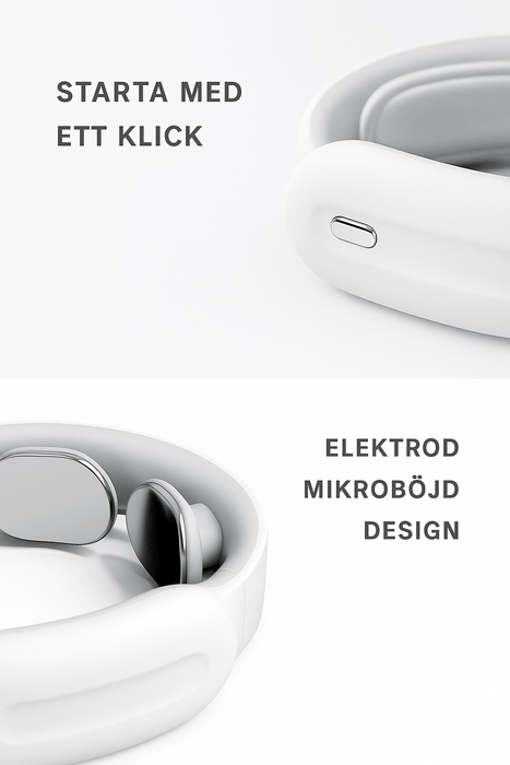 Kroppsbutiken Massager Pulse & Heat Intelligent nackmassageapparat