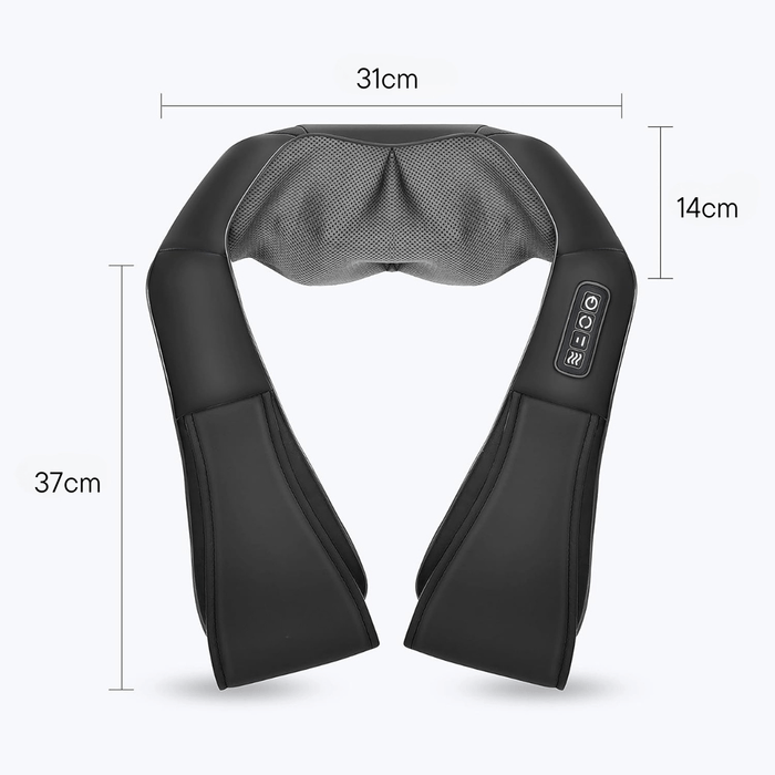 Kroppsbutiken Nackmassage Shiatsu massager för nacke och rygg med värme