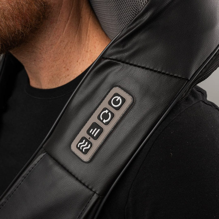 Kroppsbutiken Nackmassage Shiatsu massager för nacke och rygg med värme