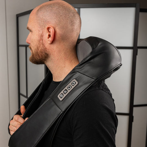 Kroppsbutiken Nackmassage Shiatsu massager för nacke och rygg med värme