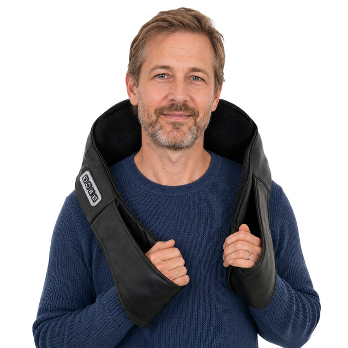 Kroppsbutiken Nackmassage Shiatsu massager för nacke och rygg med värme