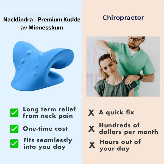 Kroppsbutiken Nackstöd minnesskum