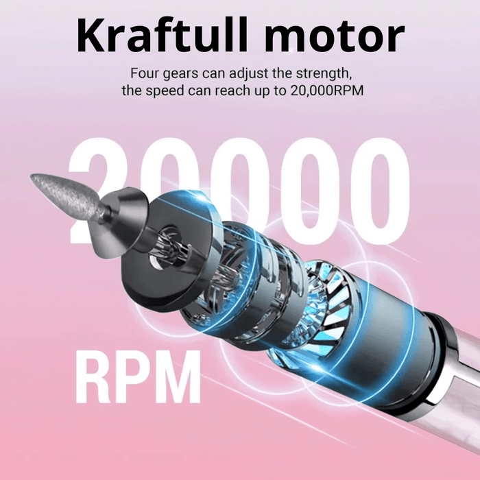 Kroppsbutiken Nagelfil Elektrisk Nagelfil