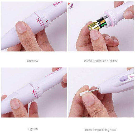 Kroppsbutiken Nagelpolerare Elektrisk nagelpolerare