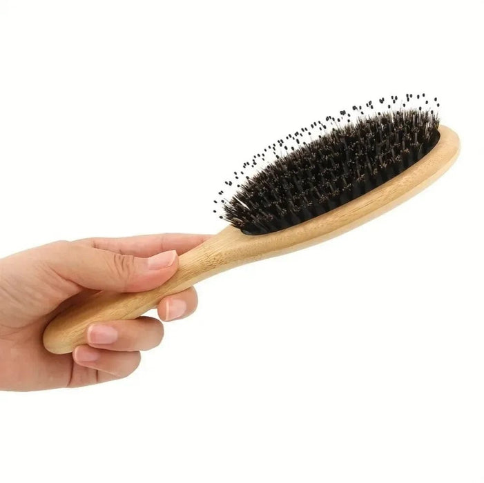 Kroppsbutiken Nästrimmer Bamboo Natural hårborste