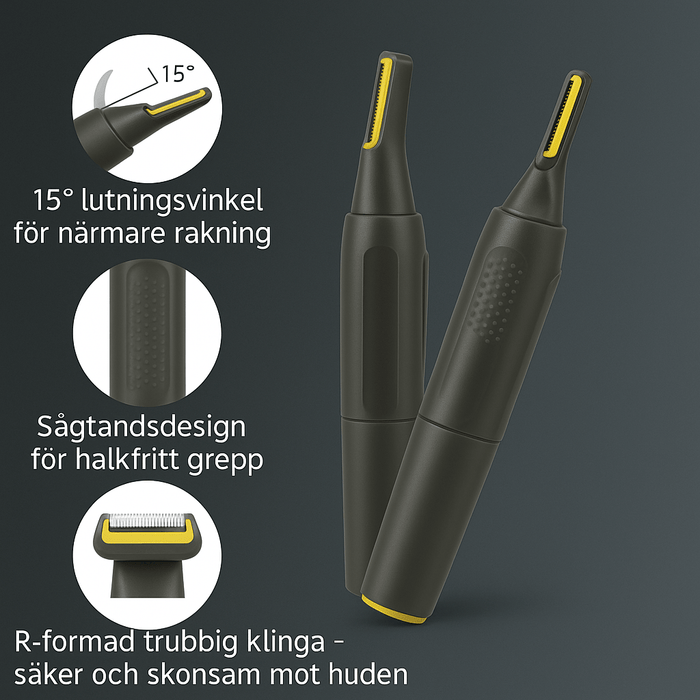 Kroppsbutiken Nästrimmer Näshårstrimmer med LED-belysning
