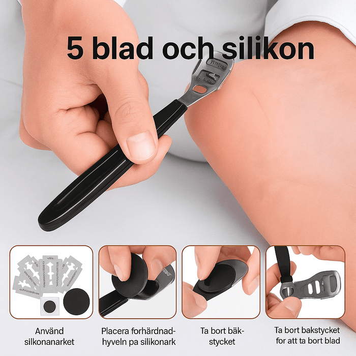 Kroppsbutiken Pedikyr Pedikyrset 23 delar