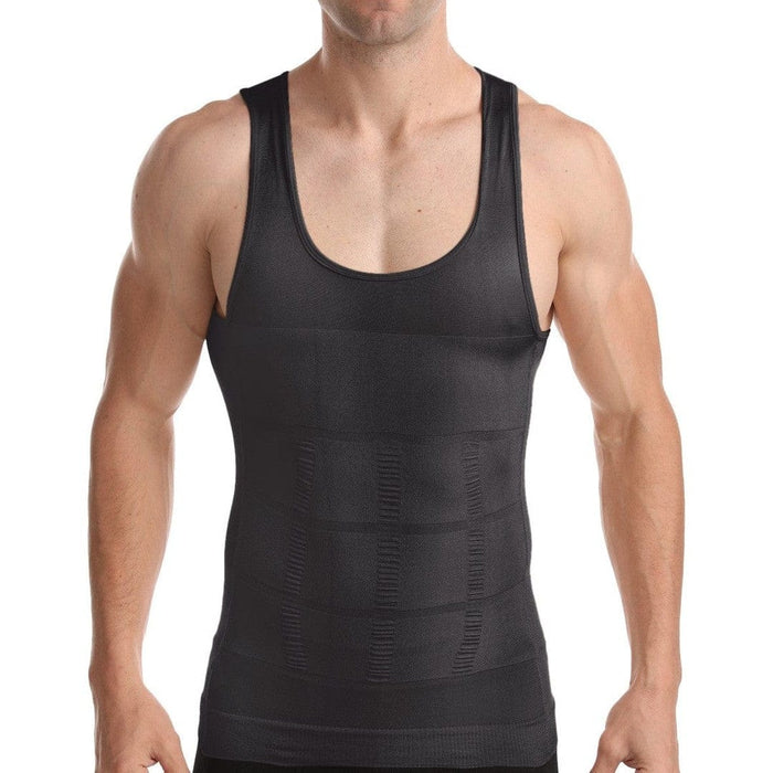 Kroppsbutiken Shapewear Grå / M Slimming Body Shaper - Undertröja för män